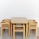 Derk Jan de Vries "Samara" Dining Set for Maisa Di Seveso Milano