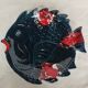 Large vintage fish platter Vallauris – Ceramics – 45 cm – 1960s