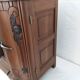 Art deco black marble bedside