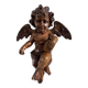 18th Century Carved Wooden Angel/Chestnut/Putto