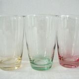 Set of 6 vintage water glasses Lesieur