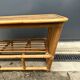 Wicker coffee table