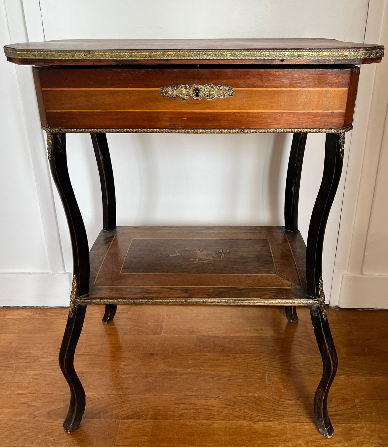 Old wooden seamstress