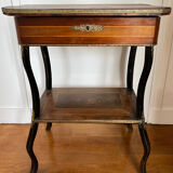 Old wooden seamstress