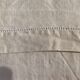 Drap de lin 2 personnes marqué JP