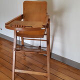 Vintage high folding chair
