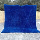 Tapis bleu majorelle _tapis bérbère tapis fait Main entièrement