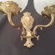Brass wall lamp