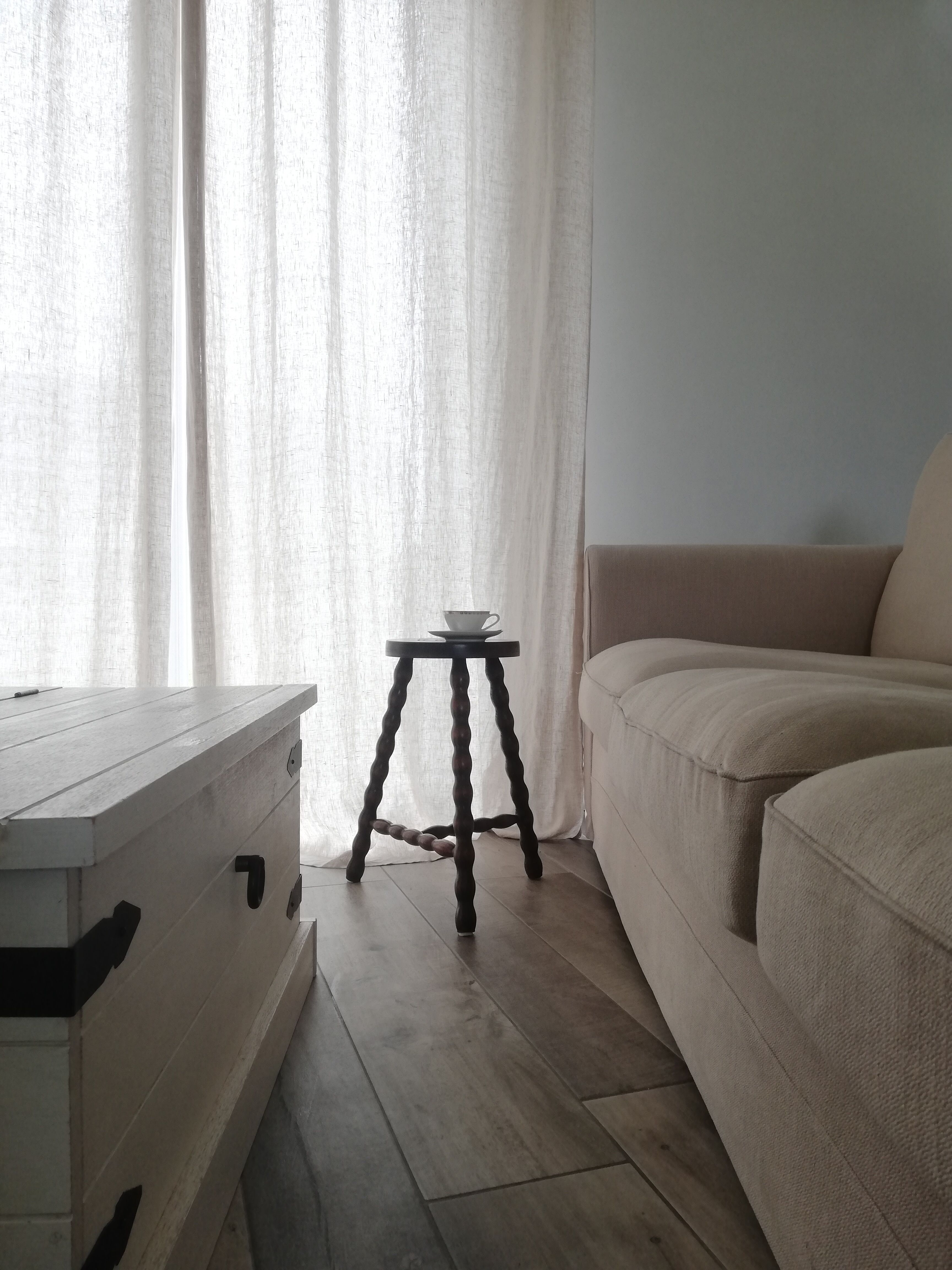 Vintage tripod stool