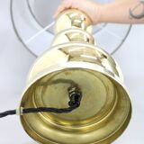 1950s Brass Table Lamp, Denmark