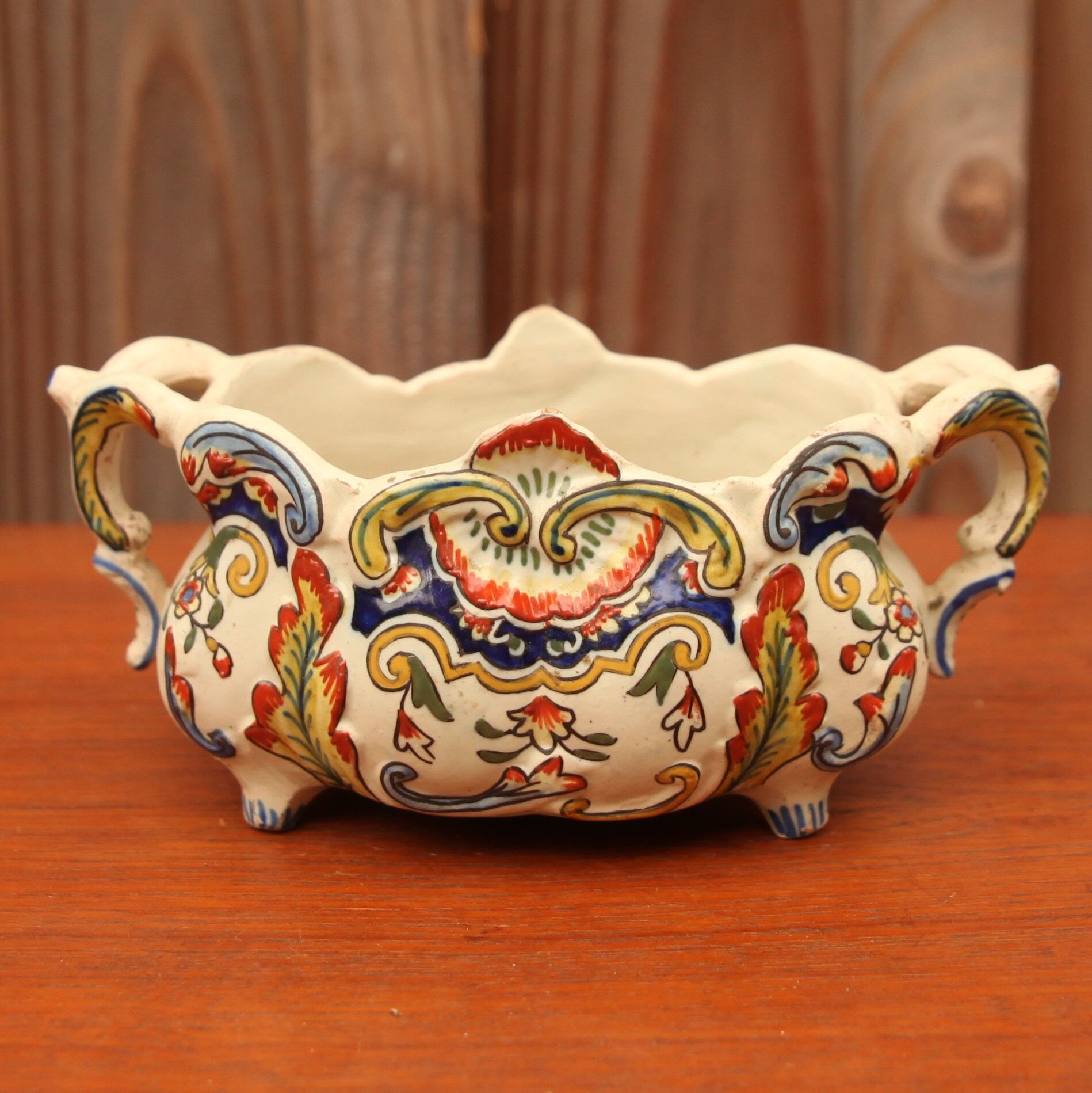 Ceramic planter late nineteenth
