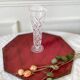 Small vintage crystal soliflore vase