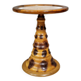 Guéridon en bois de palmier, Amérique du Sud vers 1940