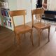Set of vintage Thonet chairs, vintage chair, dining room chair.