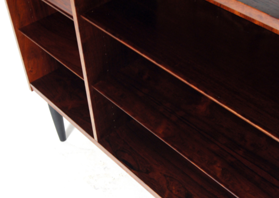 Bibliothèque en palissandre livre unité murale armoire