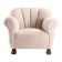 Lounge chair with lion claw feet