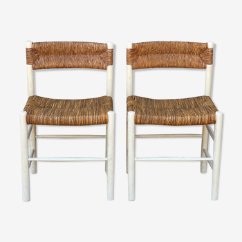 Pair of chairs Dordogne edition Robert Sentou, 1950
