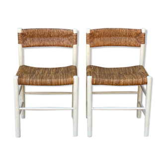 Pair of chairs Dordogne edition Robert Sentou, 1950