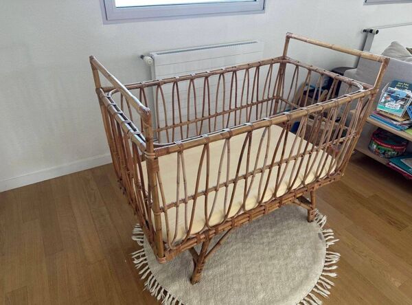 Berceau en rotin