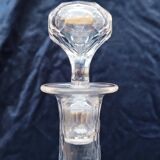 Carafe en cristal baccarat monogramme XIXème