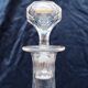 Baccarat crystal carafe monogram 19th century