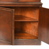 Corner display case