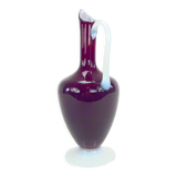 Garnet red opaline needle