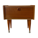 Scandinavian teak nightstand bedside table