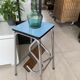 Tabouret escabeau formica vintage