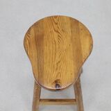 2x Tabouret de Bar en Pinède, 1970s