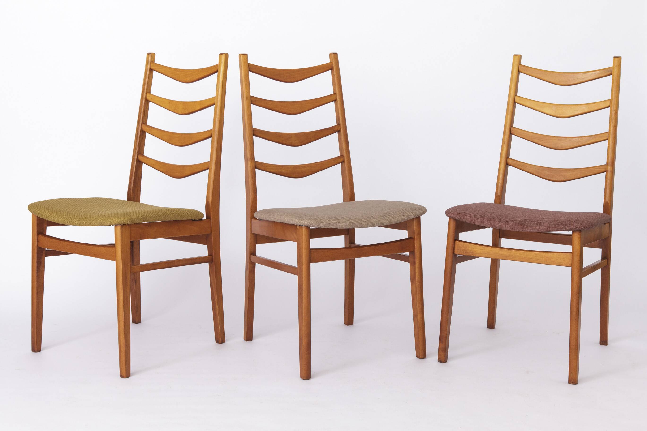 3 Vintage Dining Chairs 1970s - German Design