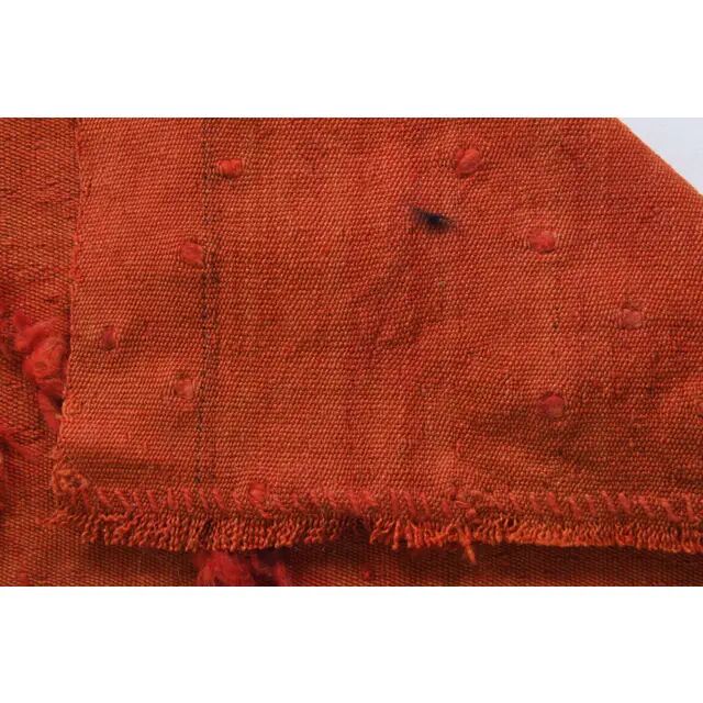 Vintage Turkish Hand-Knotted Wool Cotton Red Kilim Runner Rug 52x150
