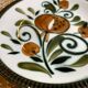 Set of 4 Argenteuil Boch Frères dinner plates