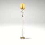 Lampadaire en laiton Mauri Almari '62046' pour Idman années 1950