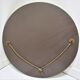 Round mirror with bevelled rim of the 60s diameter 66 cm