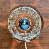 Vintage German glass table lamp by Peill & Putzler.