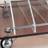 Table basse/meuble vinyles M. Dumas Roche Bobois vintage