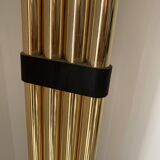 Vintage 1970s adjustable gold floor lamp by Goffredo Reggiani