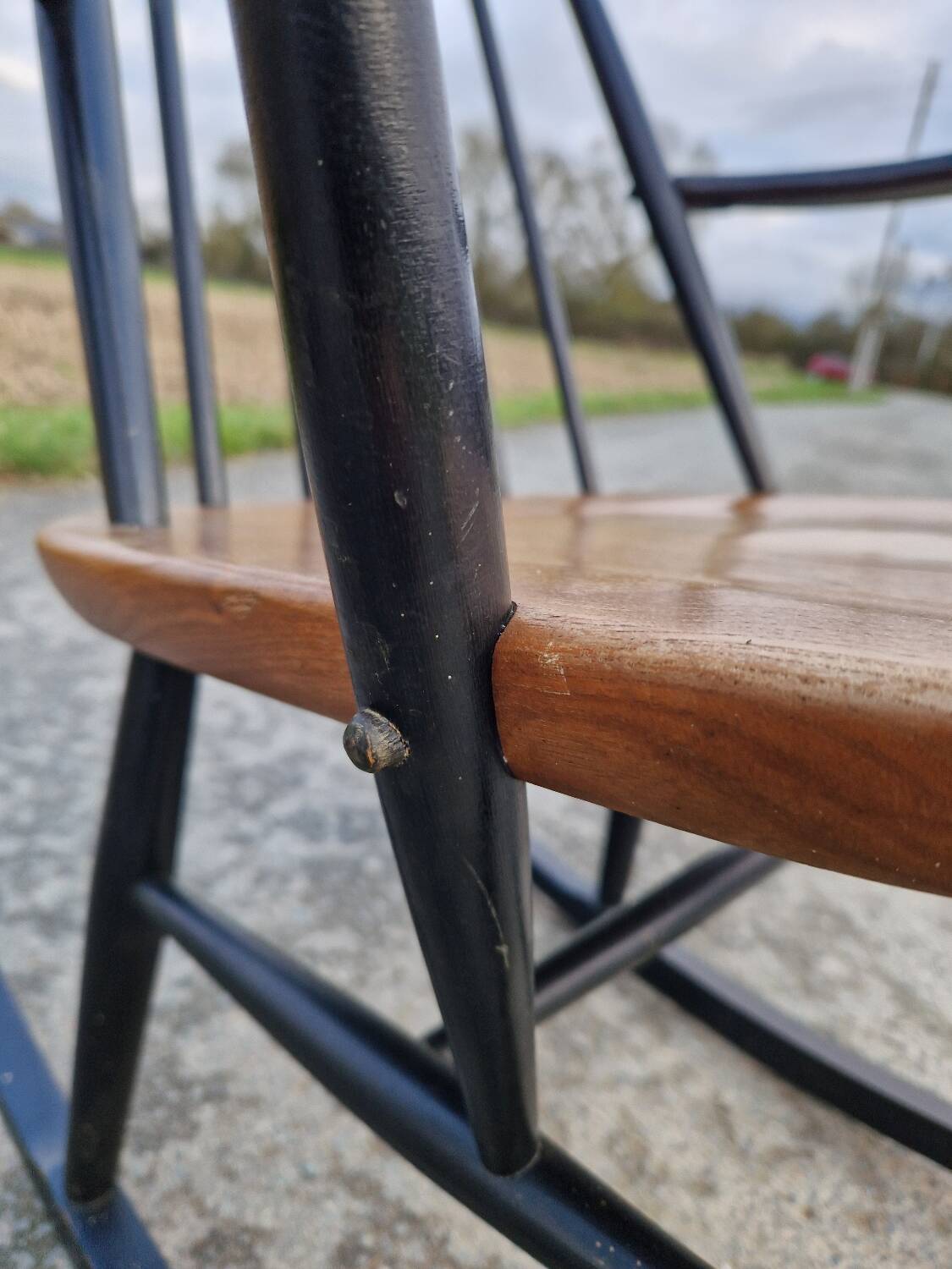 Rocking chair Scandinavian style 50s 60s