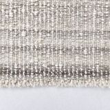 Cream brown wool runner rug, wool corridor rug for house , soft wool rug