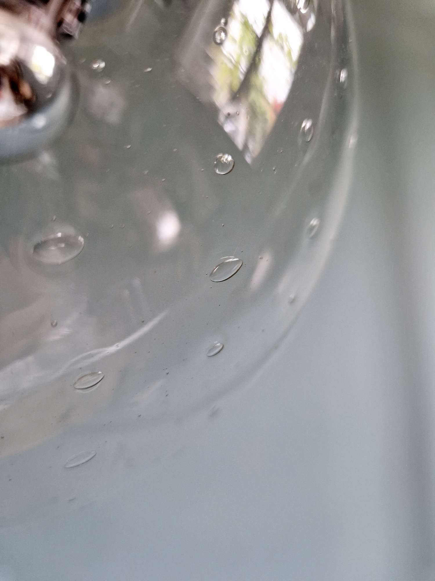 Suspension Space Age in blown bubble glass, 1970s