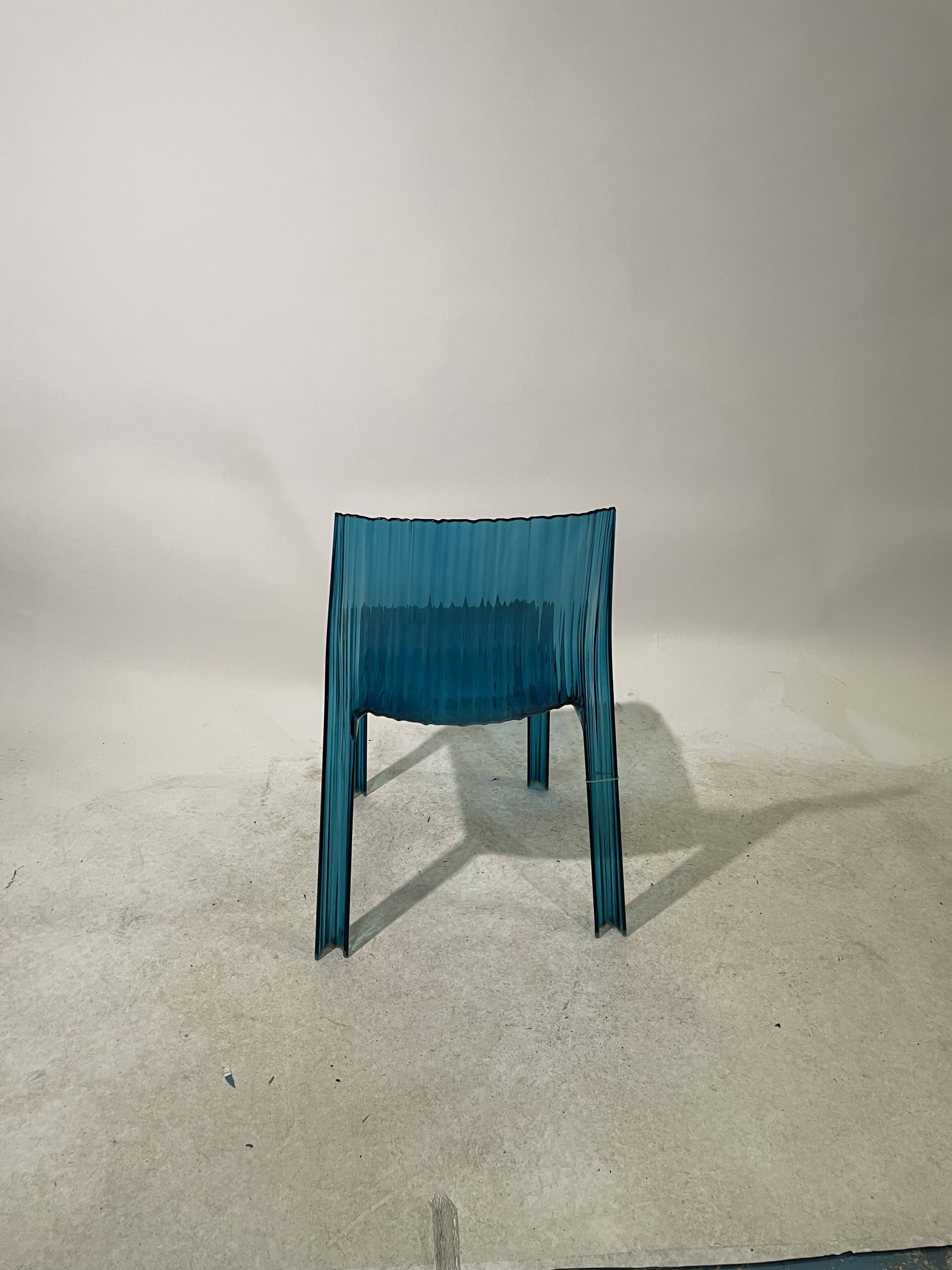 Set of 4 Frilly chairs by Particia Uquiola for Kartell