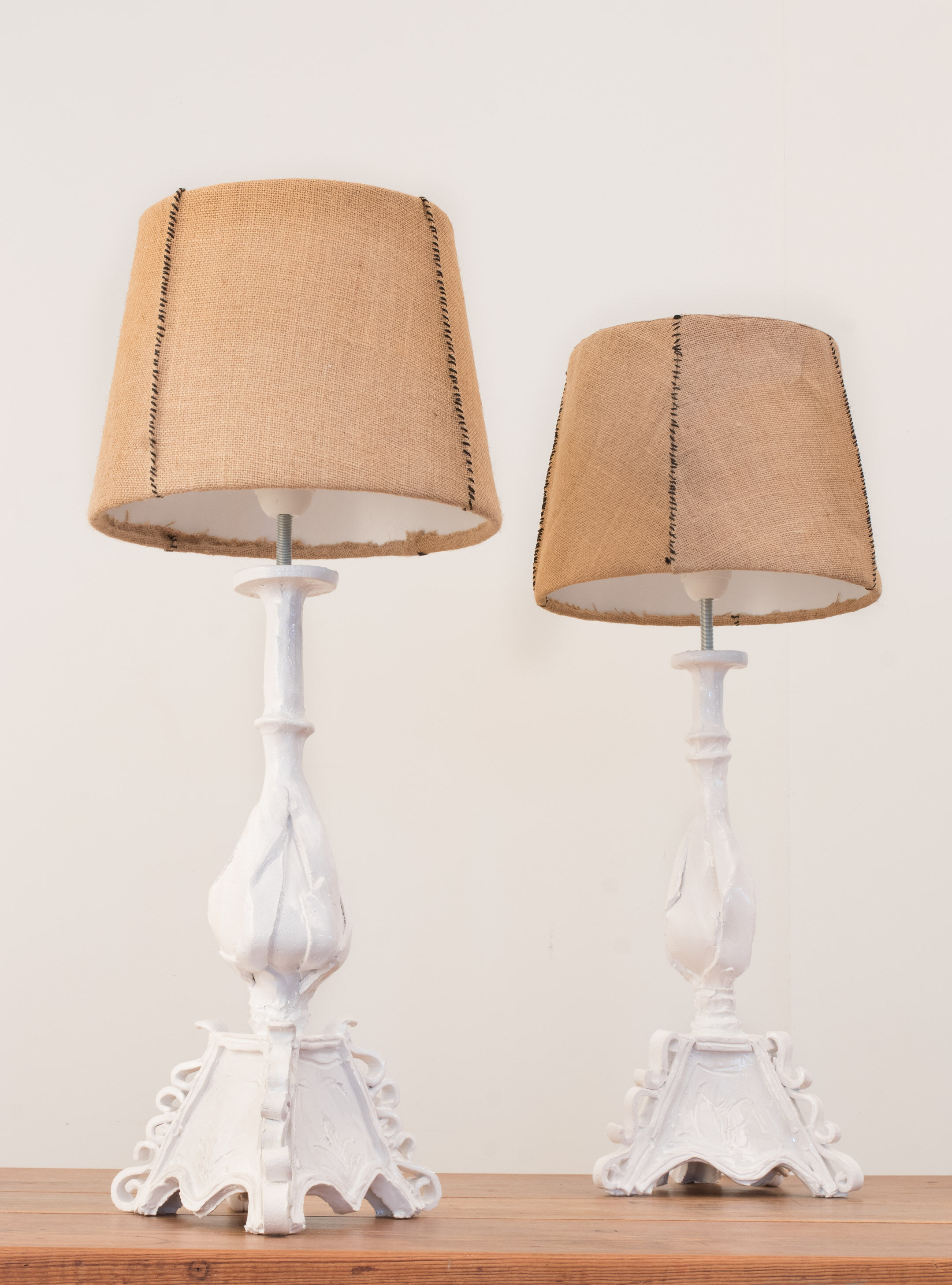 Pair of Baroque Abatjours by Joao Aguiar
