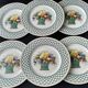 6 dessert plates Villeroy Boch Model Basket
