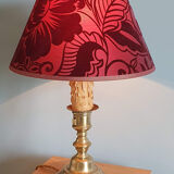 Lampe en bronze doré