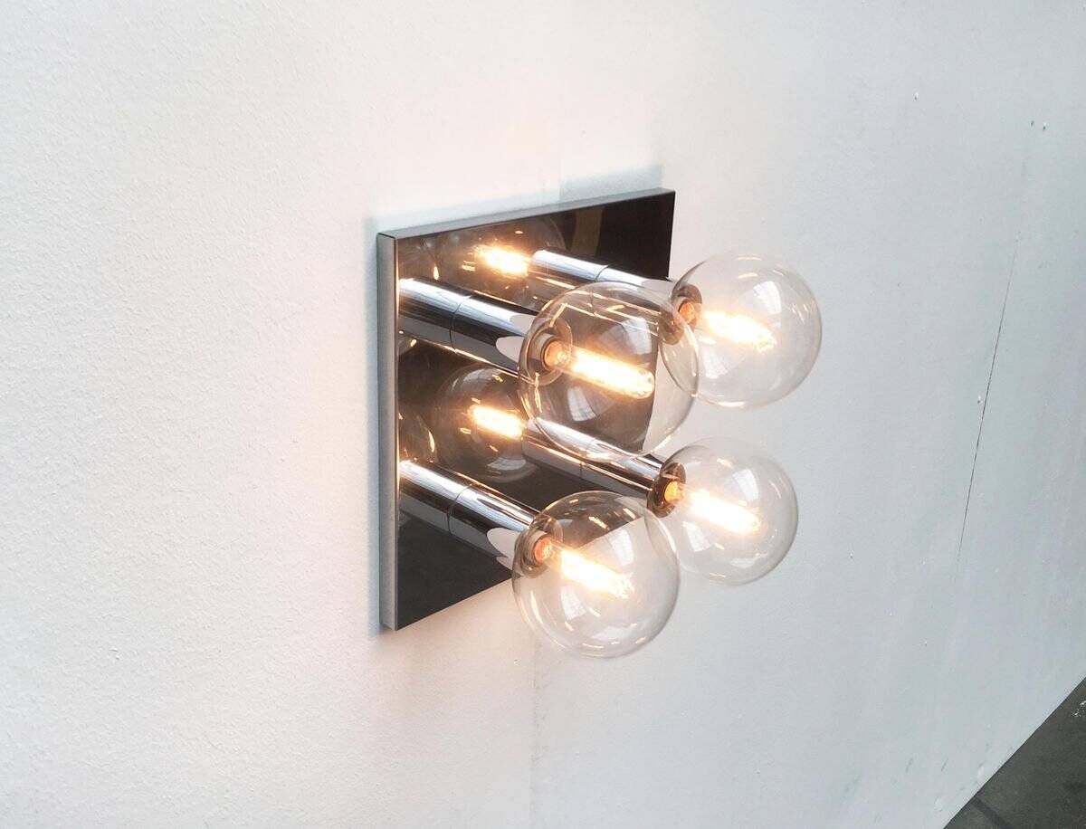 Vintage Space Age ceiling lamp by Motoko Ishii for Staff