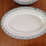 Set Of 2 Large Salt Dishes Model Garlands LXVI