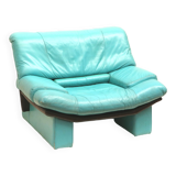 Fauteuil Ambassador en cuir par Nicoletti Salotti pour Avanti des années 1980