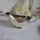 Silver-plated sauce boat