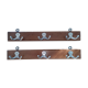 Lot 2 coat racks type schoolboy three hooks